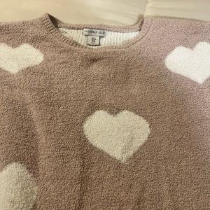 Two piece set women’s pajamas soft Sherpa material